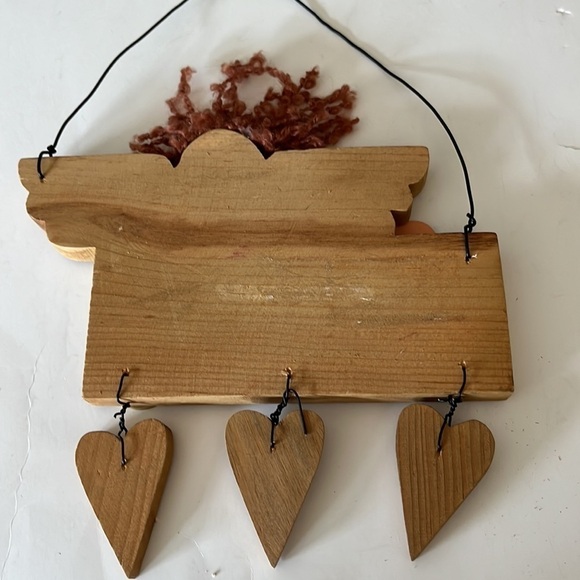 Hanging Angel Wooden Plaque - Picture 6 of 6